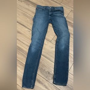 HUDSON Shine Midrise Skinny Jeans Women’s Size 27